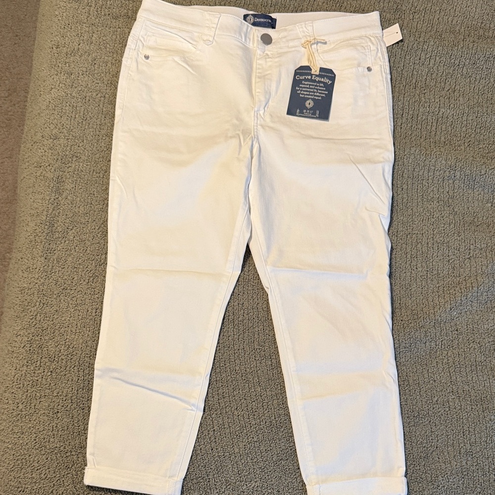 Democracy Women's White Jeans